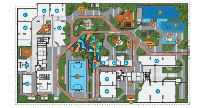 Mandolin facilities plan Level 6